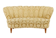 Skandinavische, von der Mitte des Jahrhunderts inspirierte 3er-Salon-Suite