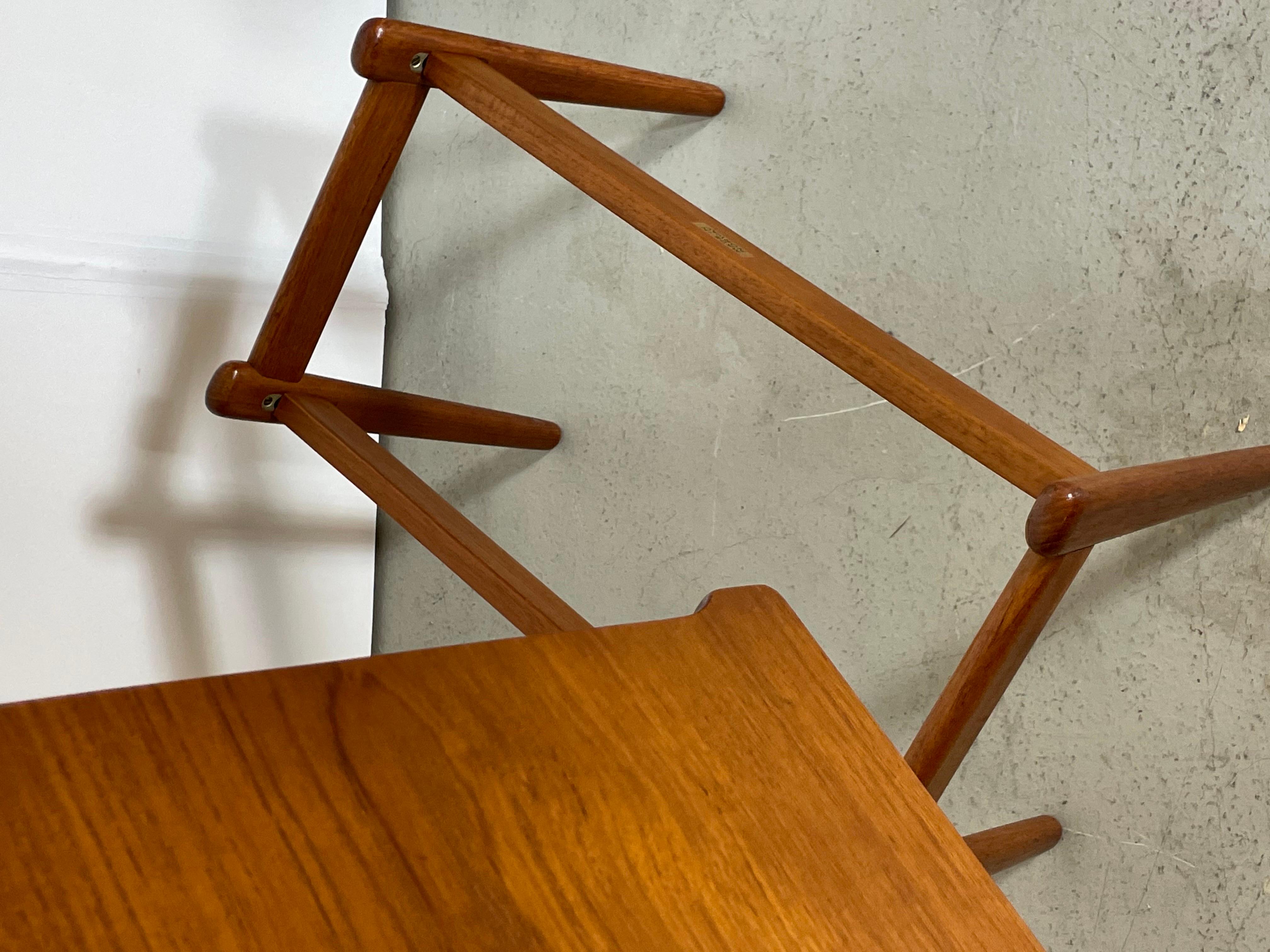 Scandinavian Mid-Century Easy Chair by Fredrik Kayser in Teak 1960s For Sale 4