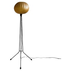 Vintage Scandinavian Mid-Century Floor Lamp, Anonymous, Sweden C. 1950s