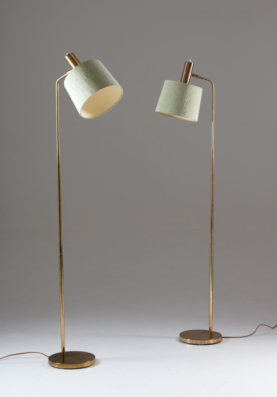 Scandinavian Modern Scandinavian Midcentury Floor Lamps Model G-03 by Bergboms, Sweden