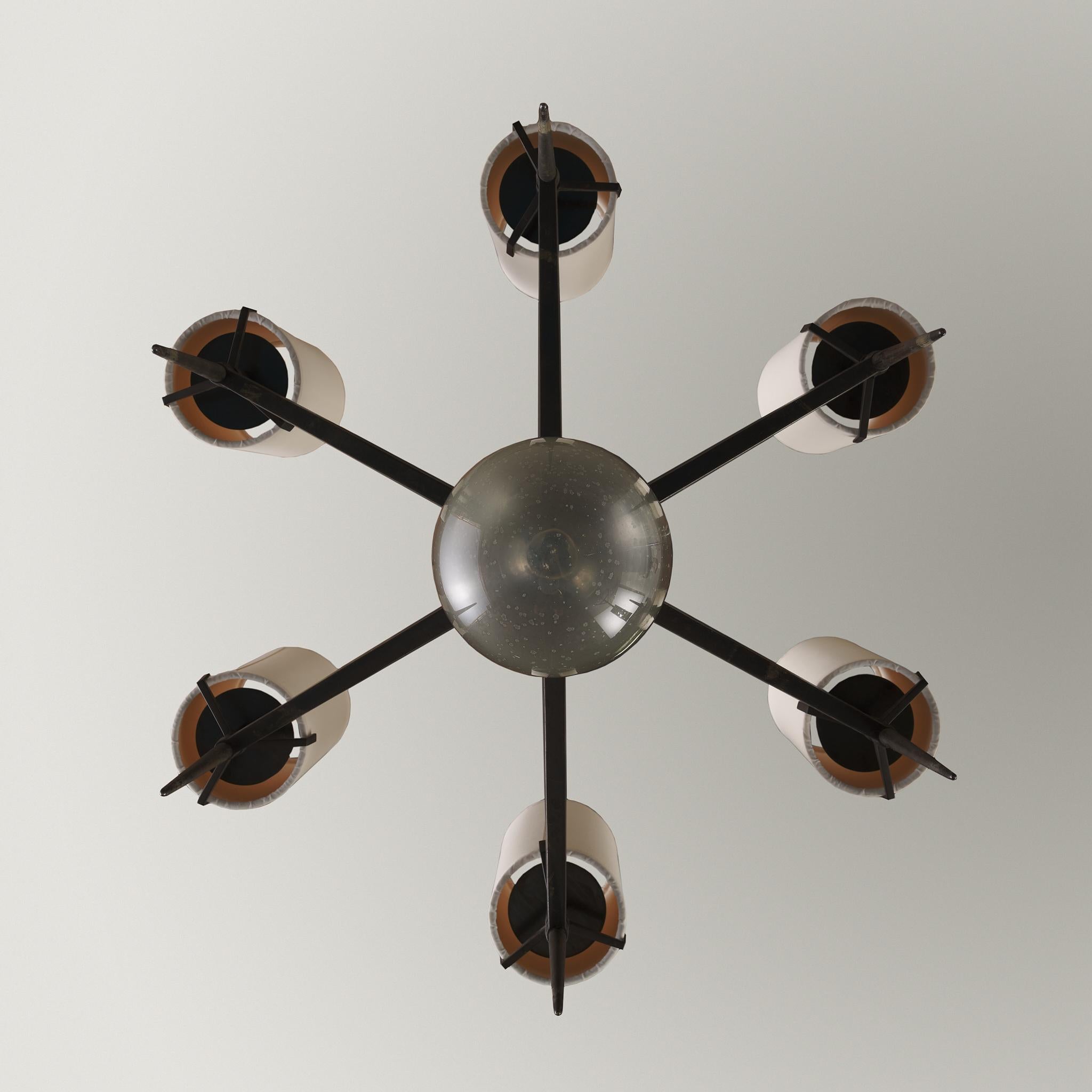 Scandinavo Lampada a sospensione scandinava del metà del secolo scorso in vendita