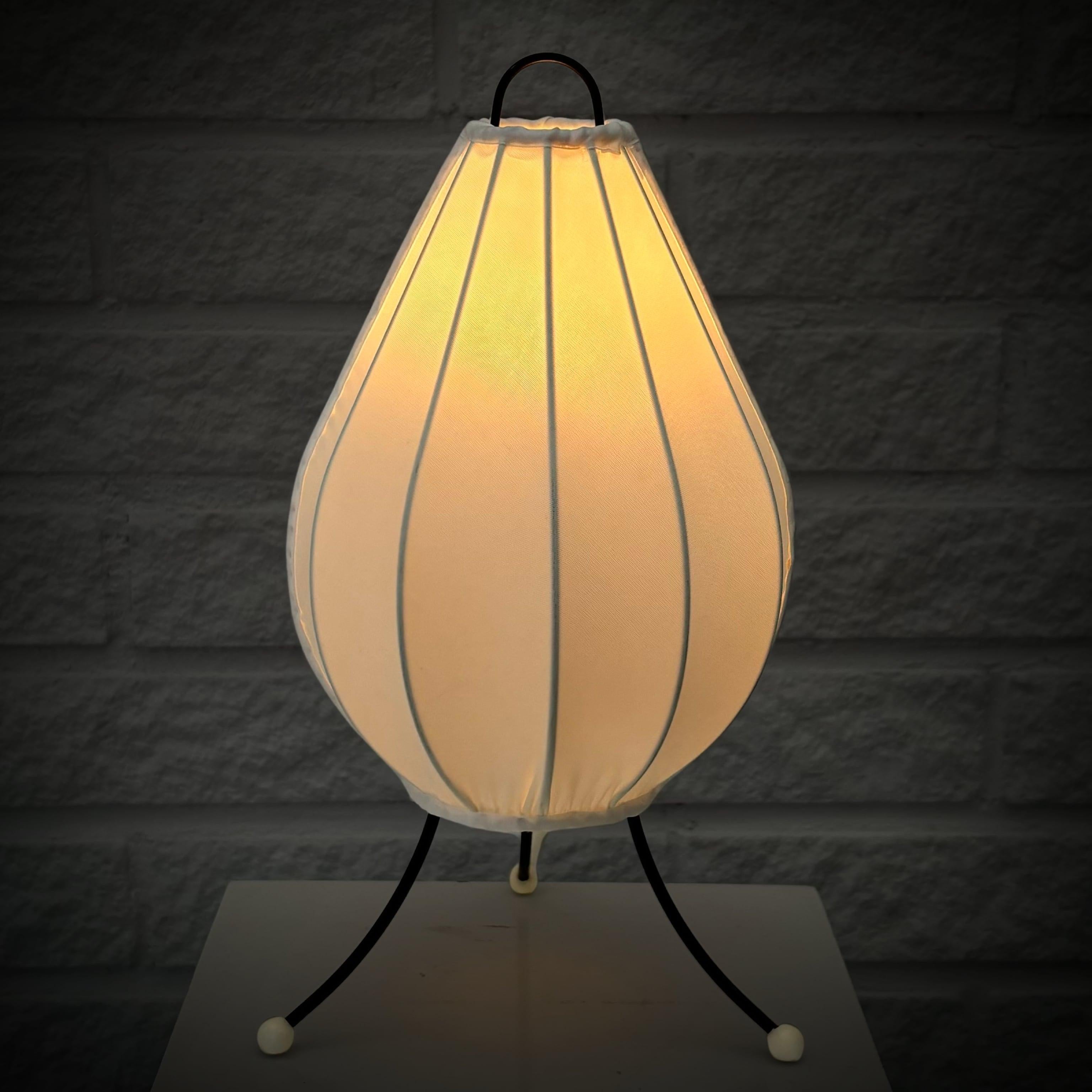 Scandinavian Modern Scandinavian mid century lantern table lamp, Sweden 1950s For Sale