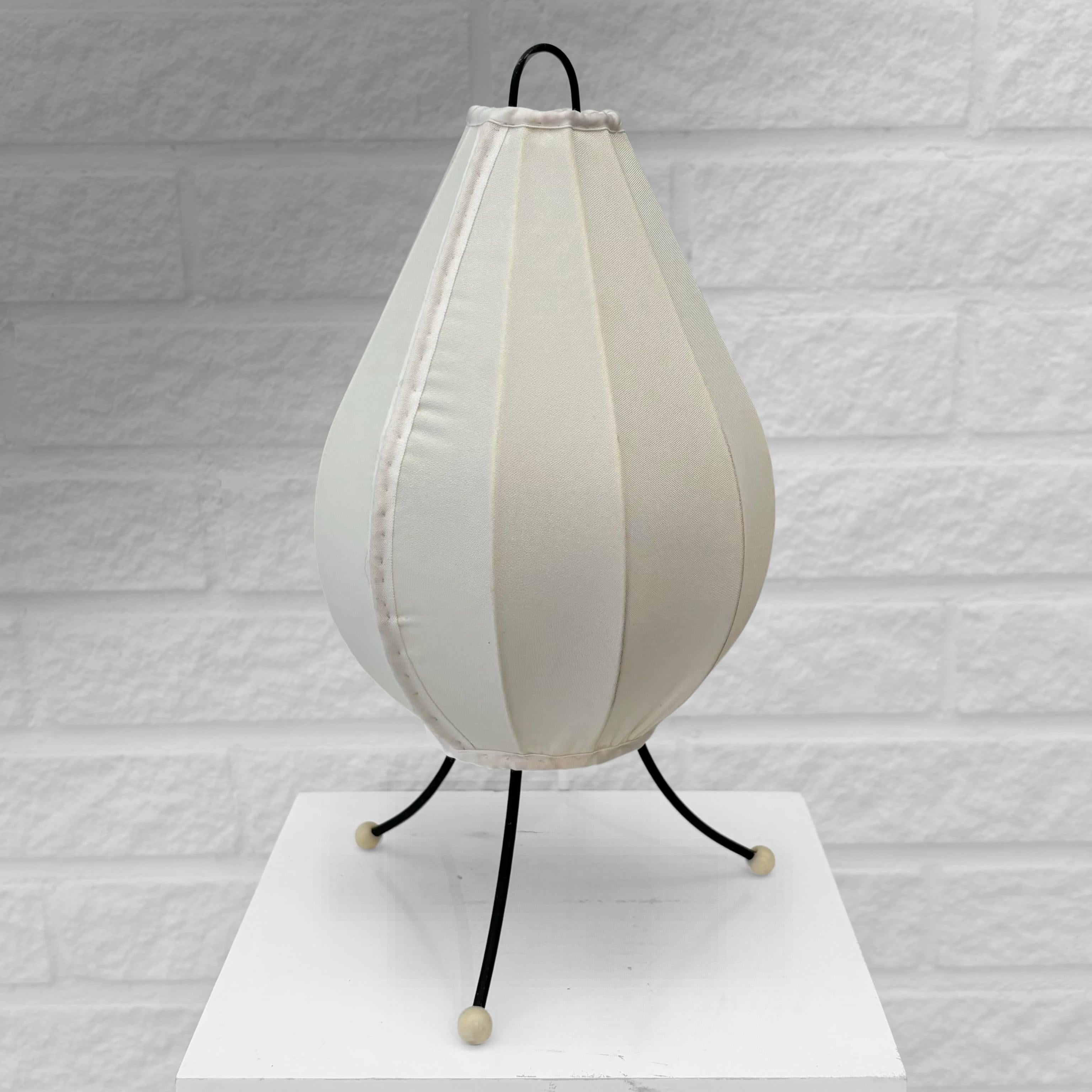 Swedish Scandinavian mid century lantern table lamp, Sweden 1950s For Sale