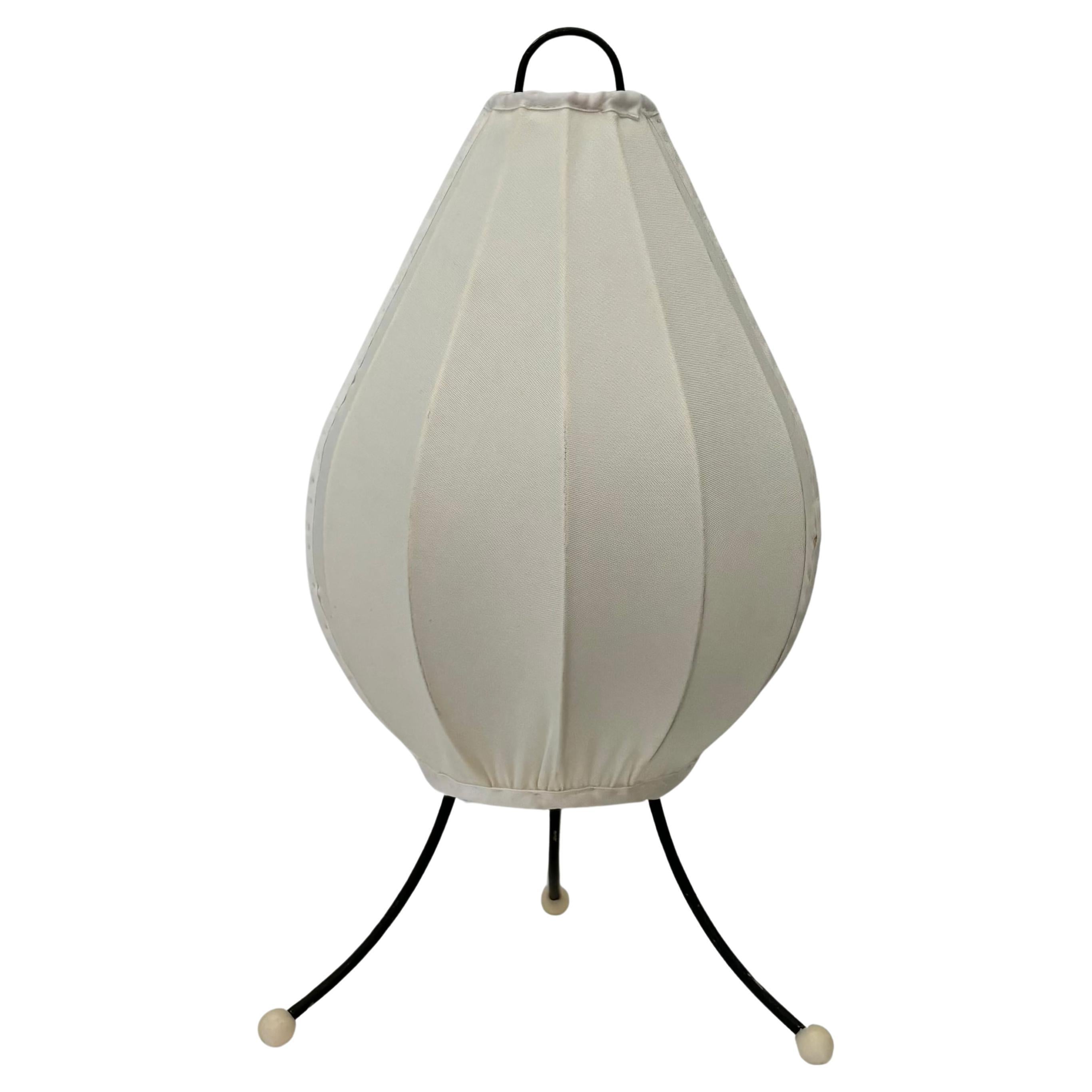 Skandinavische Tischlampe mit Laterne aus der Mitte des Jahrhunderts, Schweden 1950er Jahre