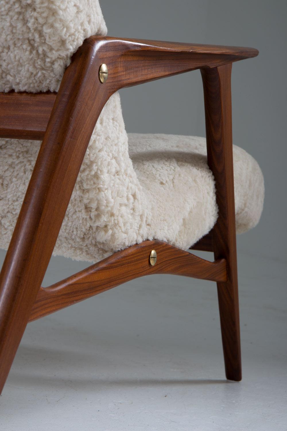 20th Century Scandinavian Mid Century Lounge Chair by Jio Möbler