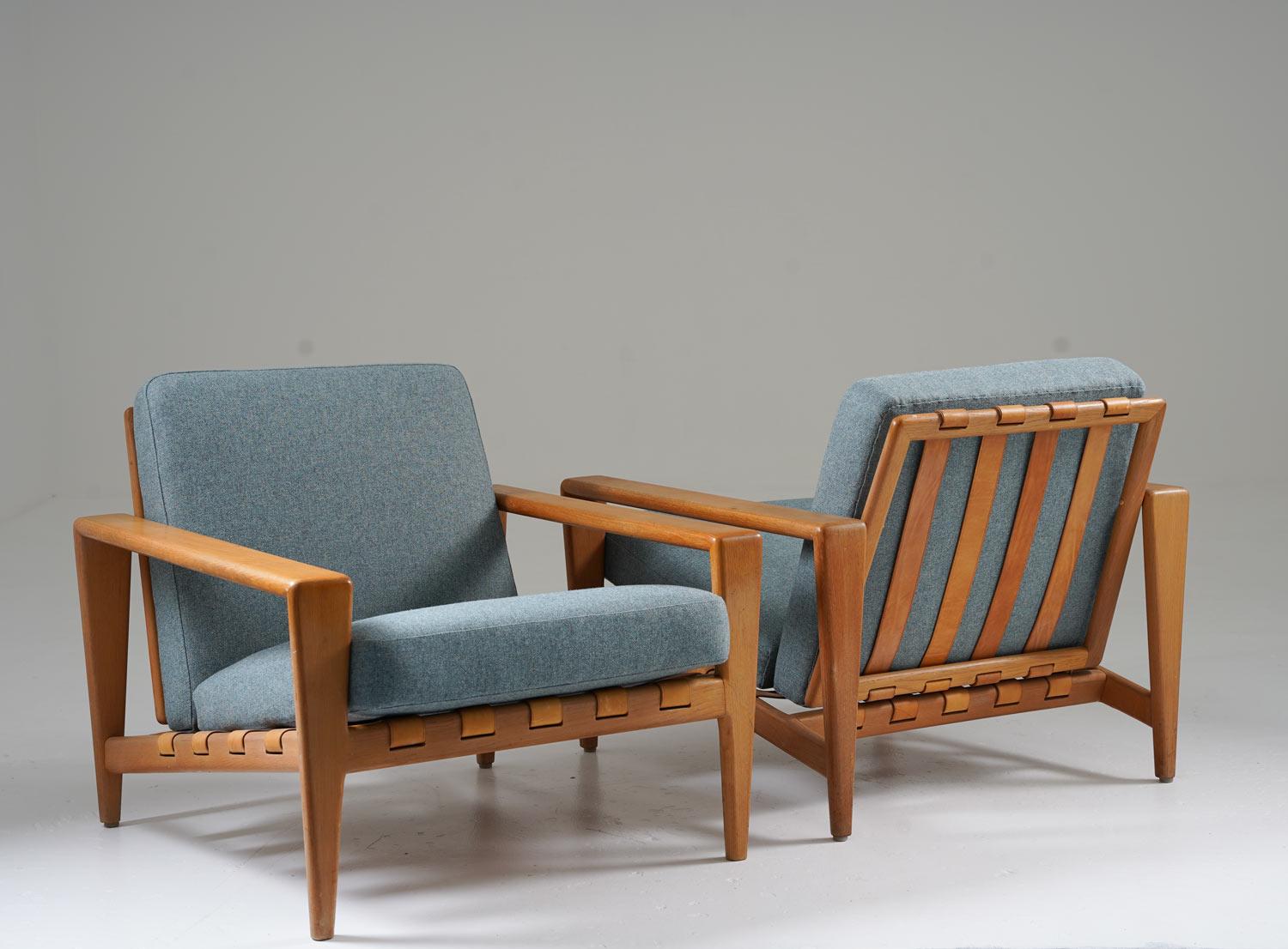 Scandinavian Modern Scandinavian Midcentury Lounge Chairs 