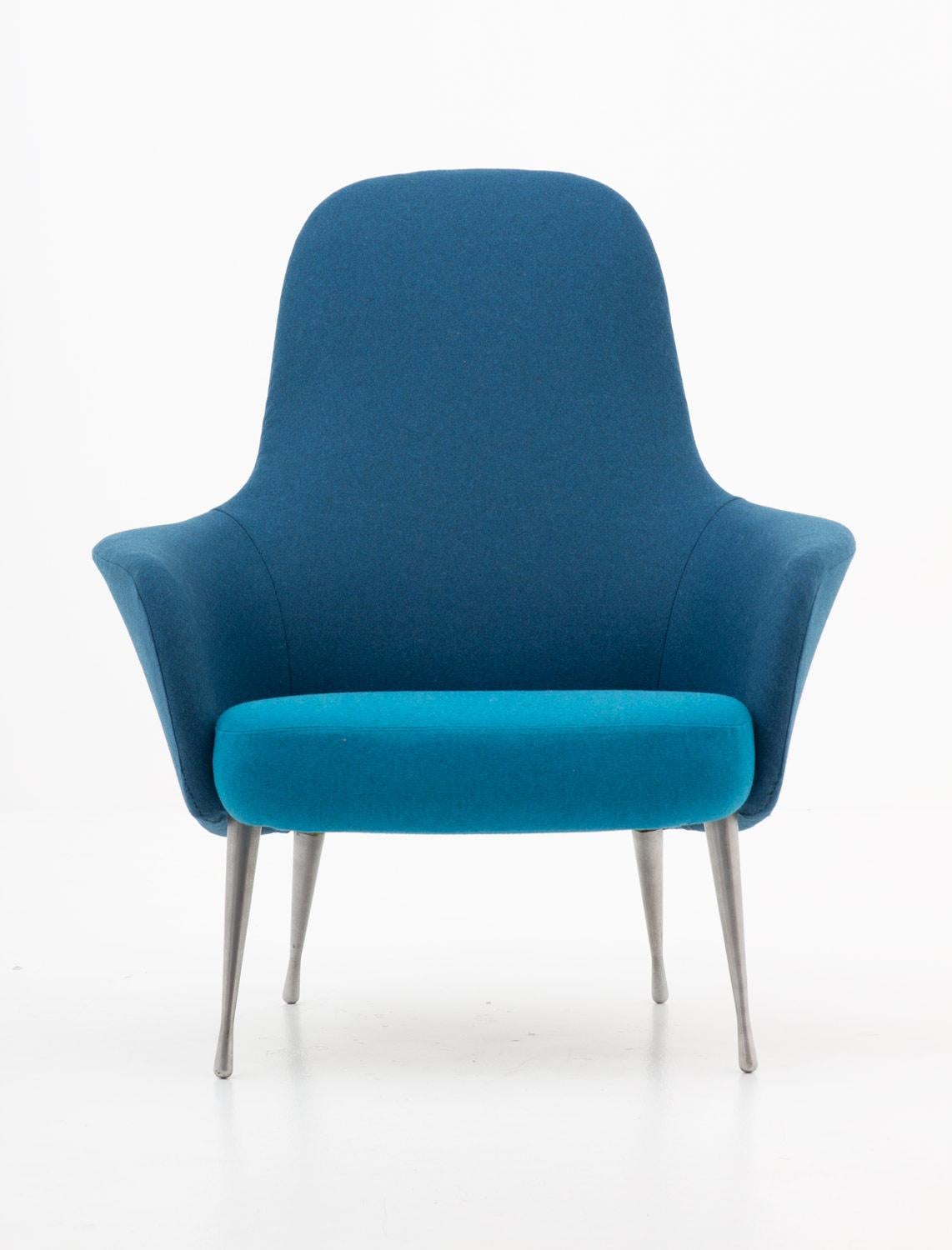 Scandinavian Modern Scandinavian Midcentury Lounge Chairs by Alf Svensson for DUX, 1960s