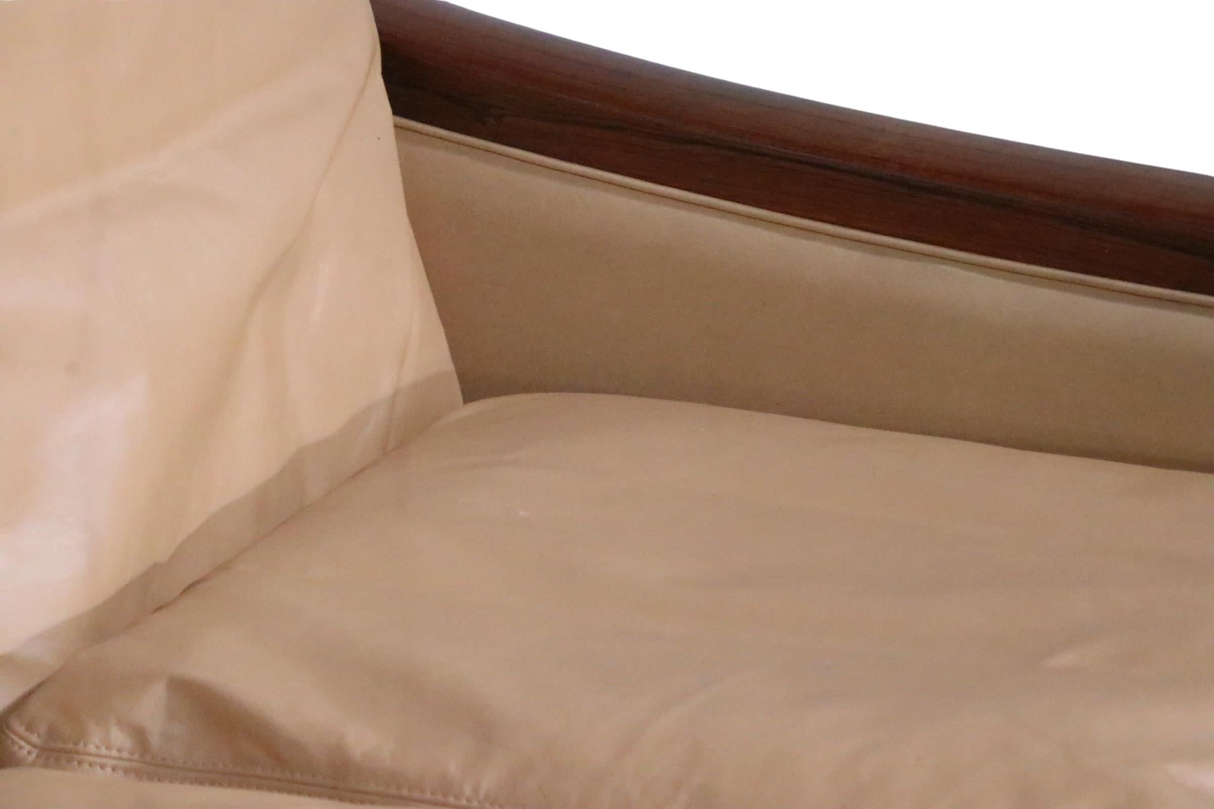 Scandinavian Mid Century Minerva Four Seat  Sofa by Torjorn  Afdal for Bruksbo For Sale 6