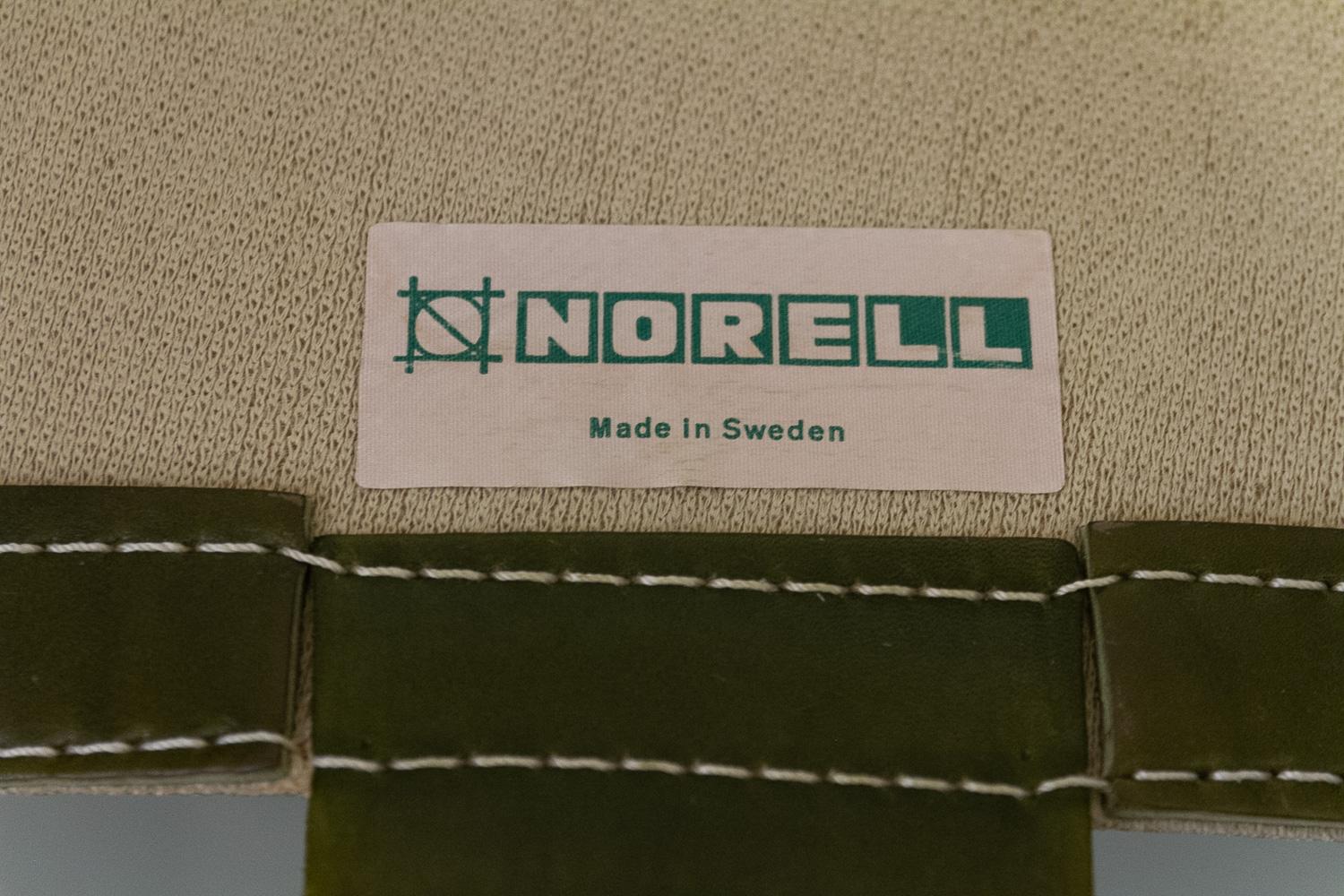 Sillón escandinavo moderno de mediados de siglo Arne Norell, Suecia Años 70. en venta 10