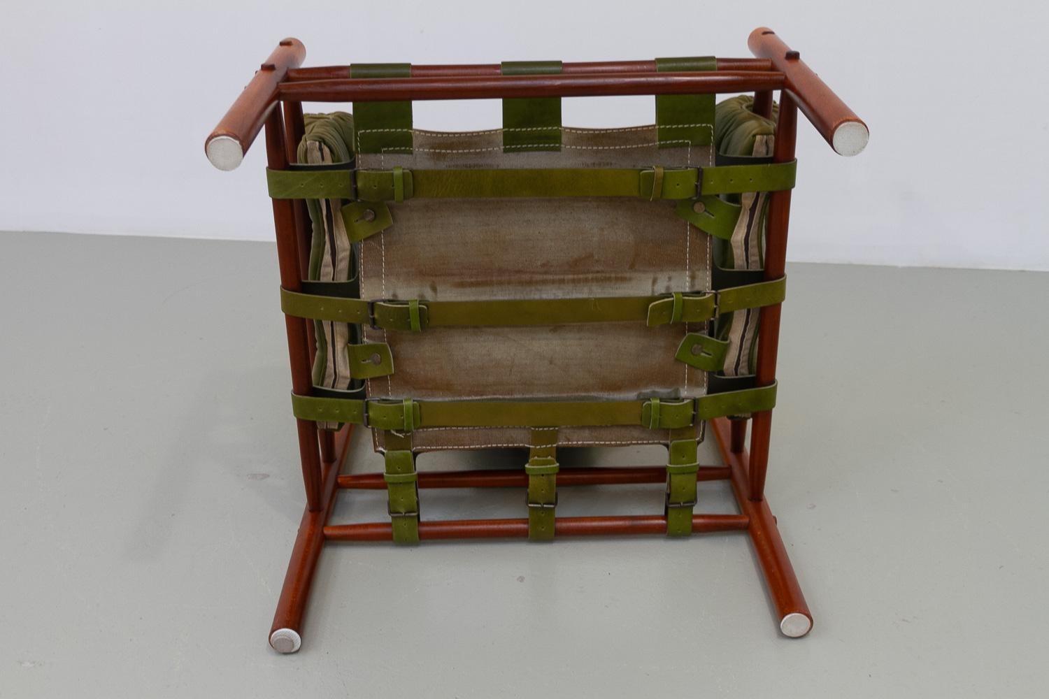 Sillón escandinavo moderno de mediados de siglo Arne Norell, Suecia Años 70. en venta 11