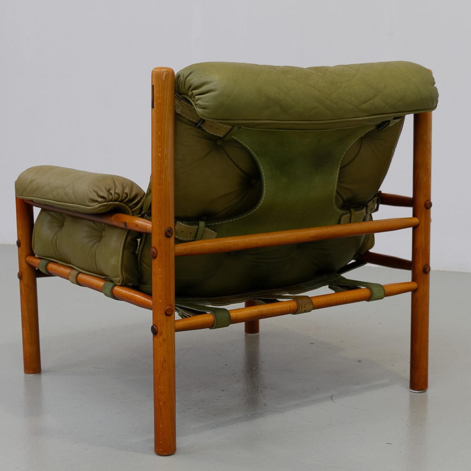 Sillón escandinavo moderno de mediados de siglo Arne Norell, Suecia Años 70. en venta 13