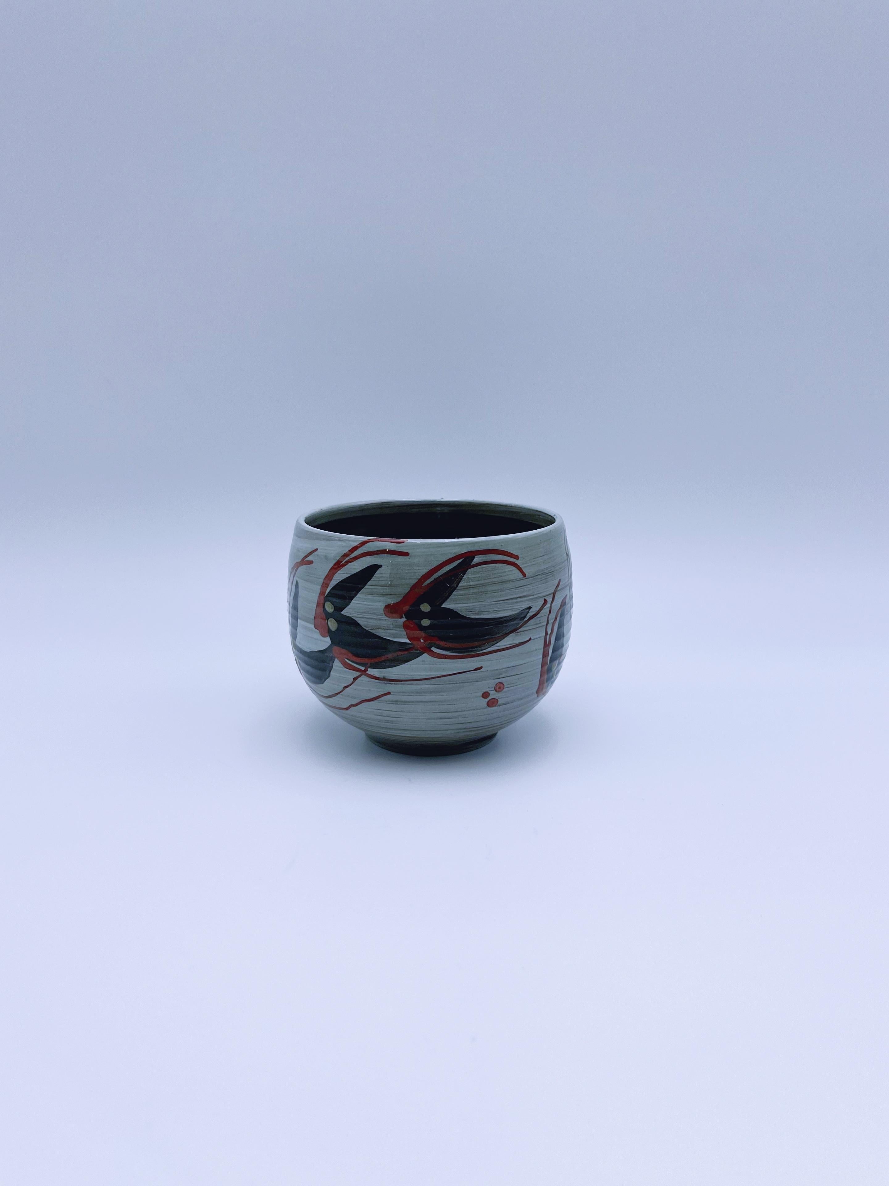 Skandinavische Mid-Century-Modern-Keramikschale von Otto Mulders, Norwegen, 1970er Jahre im Zustand „Hervorragend“ im Angebot in Skien, NO