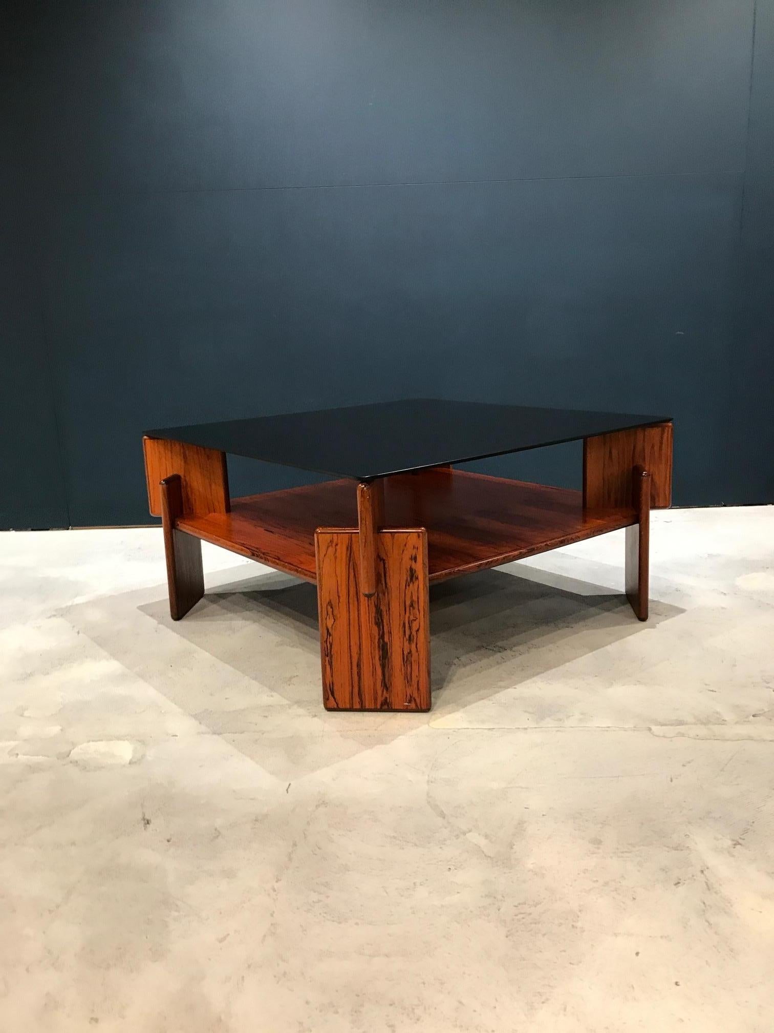 Scandinavian Mid-Century Modern Coffee Table, by Torbjorn Afdal In Good Condition For Sale In Melbourne, Victoria