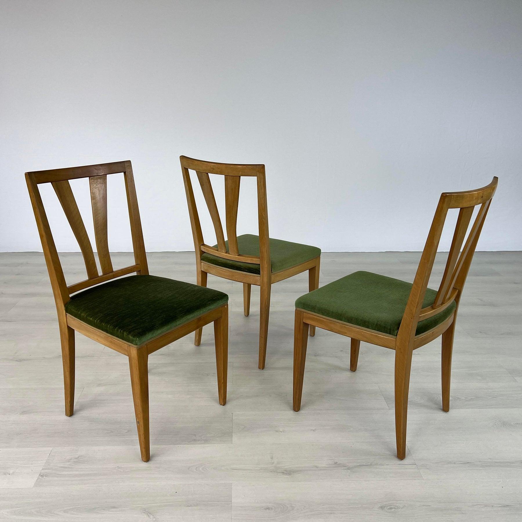 20ième siècle Scandinavian Mid-Century Modern Dining Chairs – Set of 5 en vente