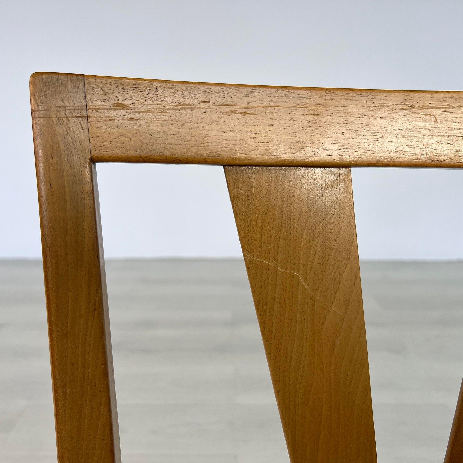 Mohair Scandinavian Mid-Century Modern Dining Chairs – Set of 5 en vente
