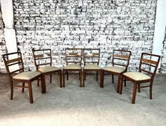 Scandinavian Mid-Century Modern Dining Chairs – Set of 6