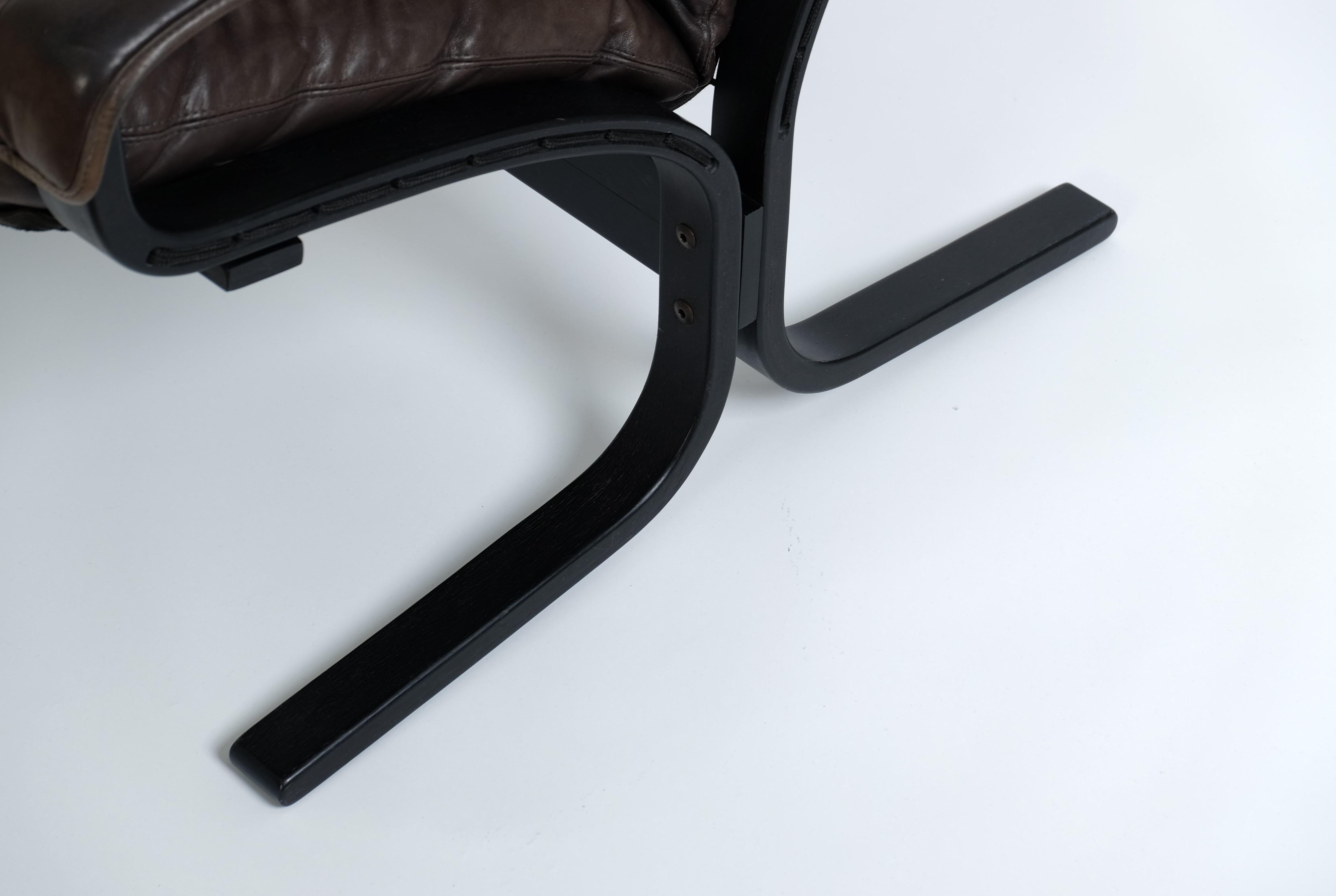 The Modern Scandinavian Mid-Century Modern Ingmar Relling Siesta Lounge Chair per Westnofa in vendita 5
