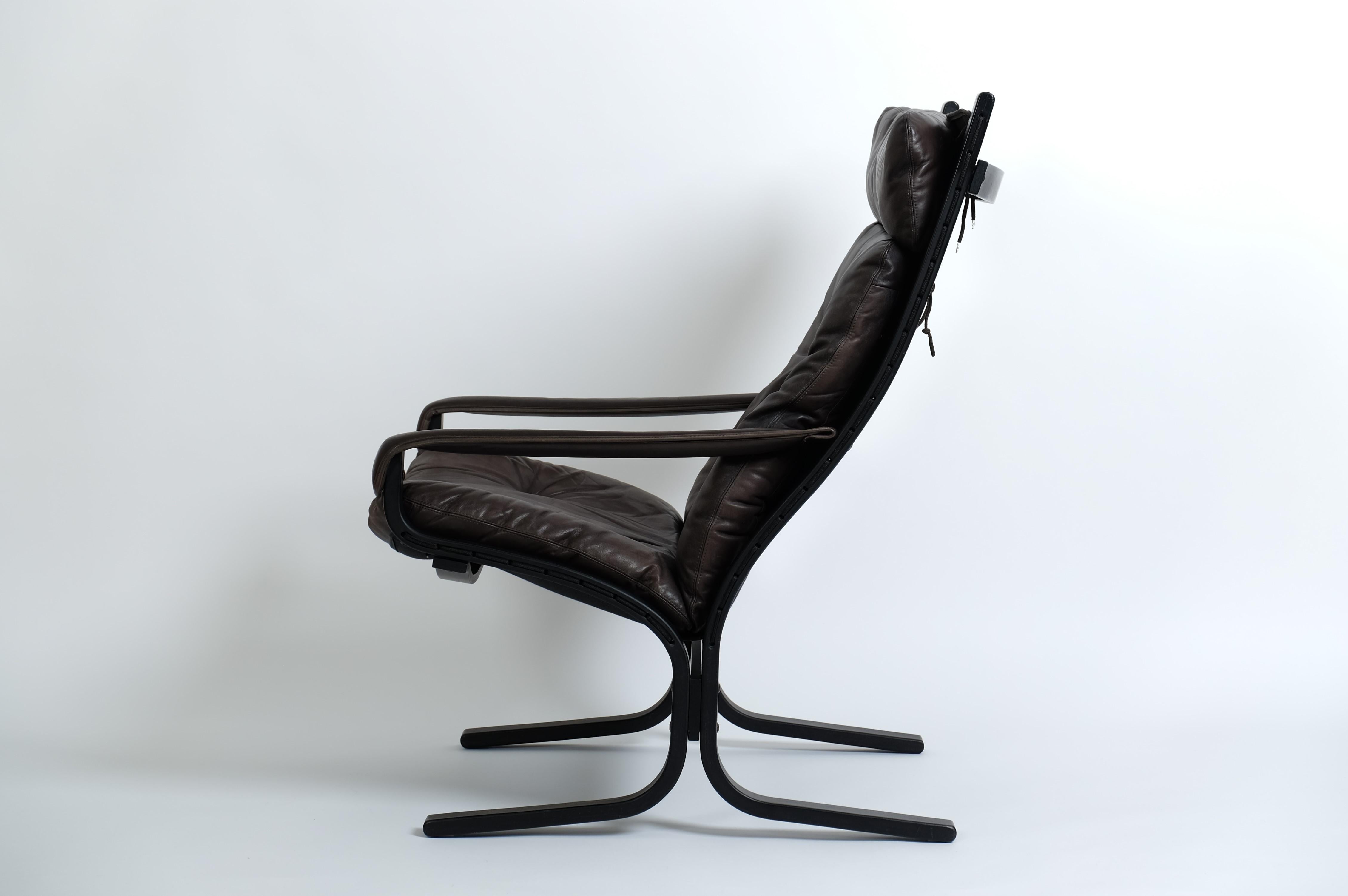The Modern Scandinavian Mid-Century Modern Ingmar Relling Siesta Lounge Chair per Westnofa in vendita 7