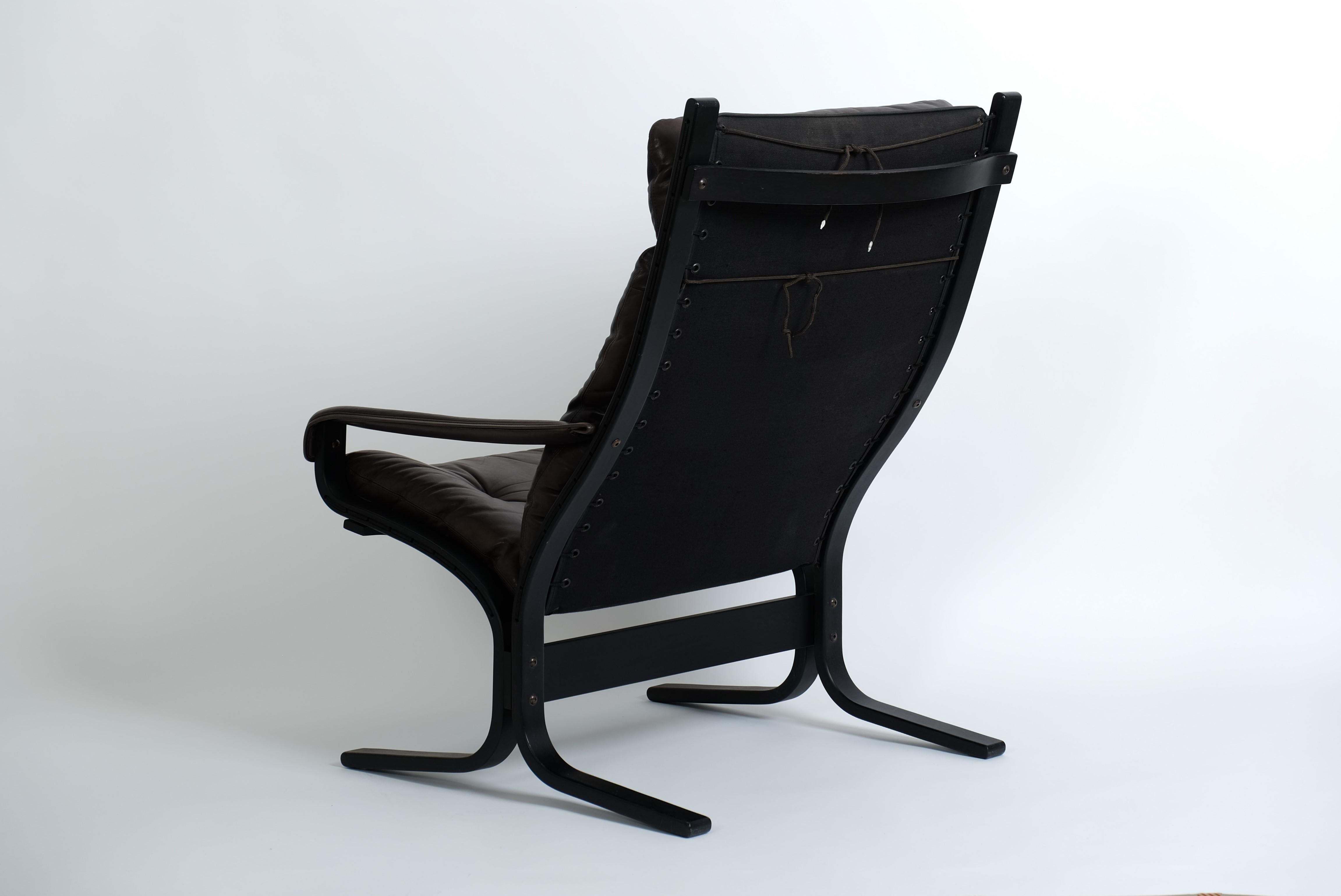 The Modern Scandinavian Mid-Century Modern Ingmar Relling Siesta Lounge Chair per Westnofa in vendita 8