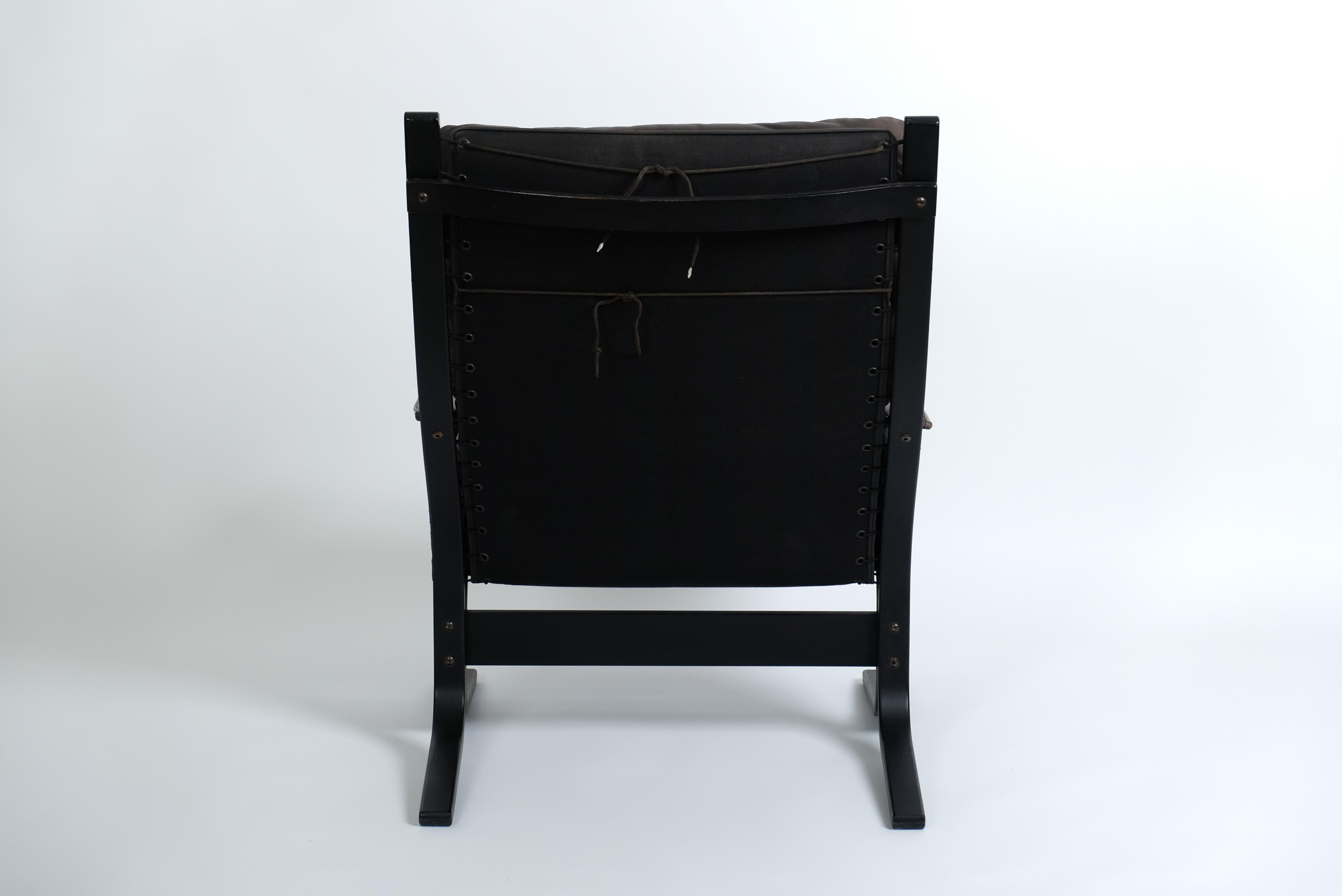 The Modern Scandinavian Mid-Century Modern Ingmar Relling Siesta Lounge Chair per Westnofa in vendita 9