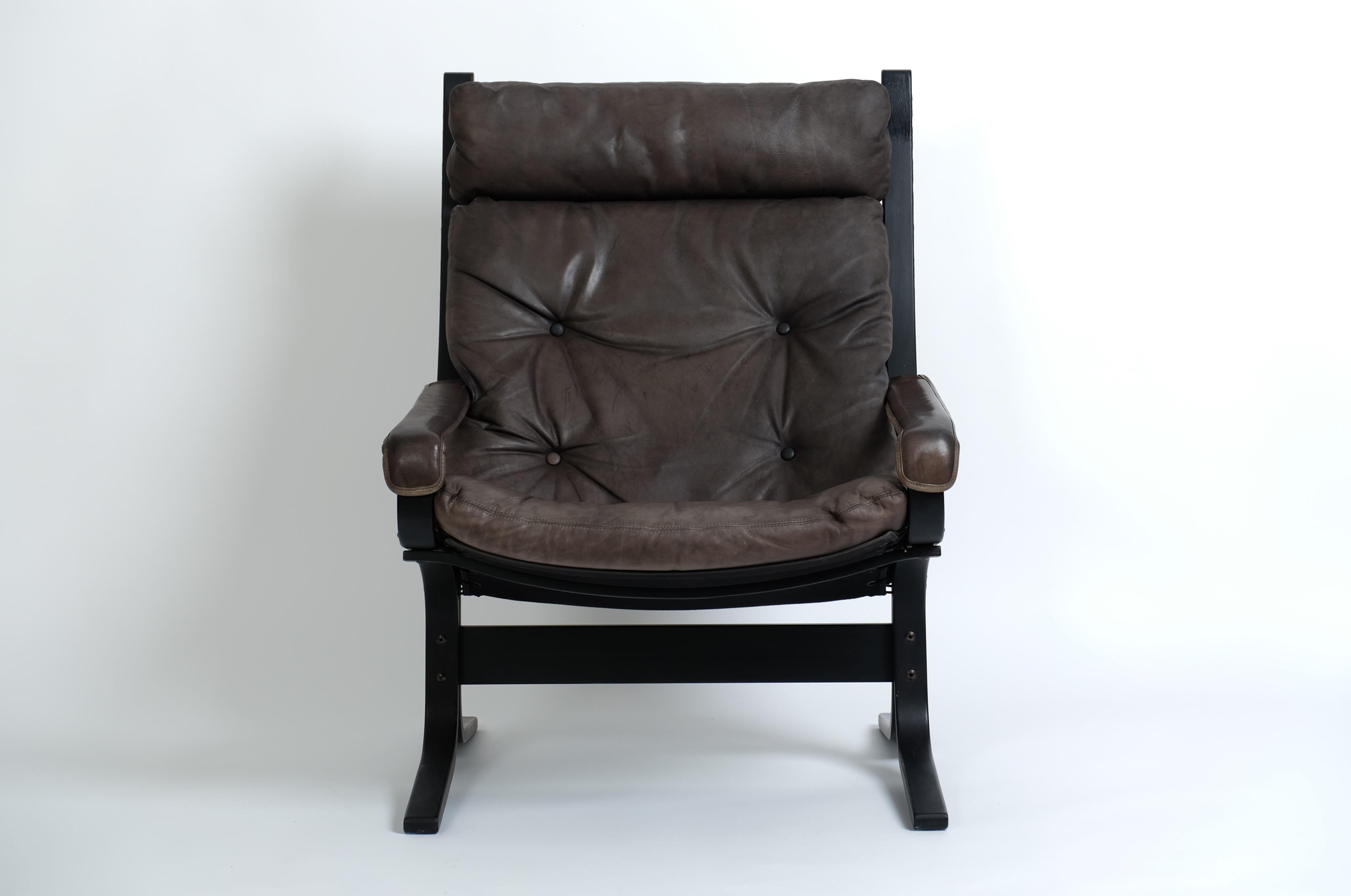 The Modern Scandinavian Mid-Century Modern Ingmar Relling Siesta Lounge Chair per Westnofa In condizioni buone in vendita a München, BY