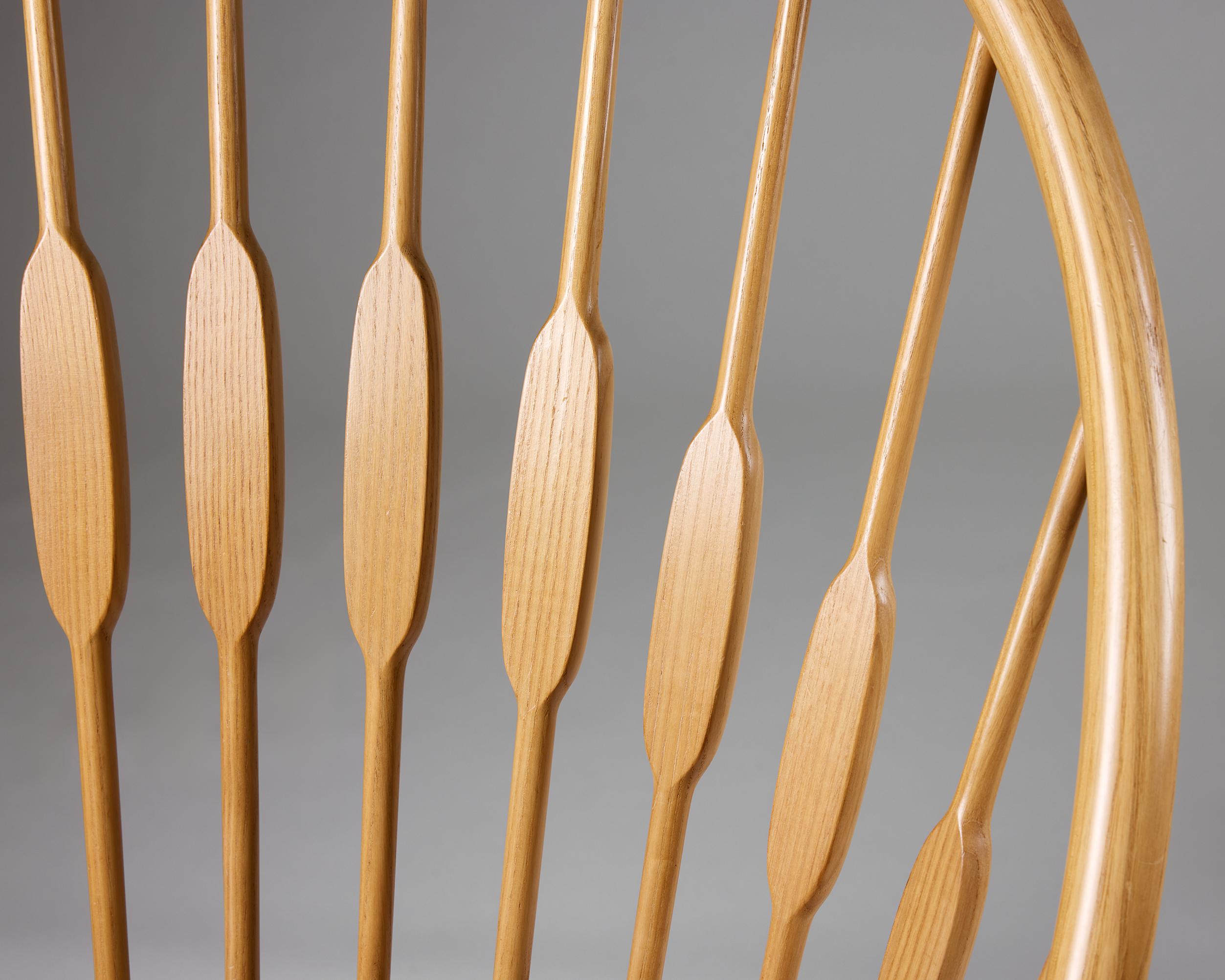 Sedia Peacock di Wegner, Scandinavian Mid-Century Modern, 1950s in vendita 7
