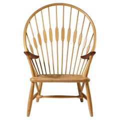 Scandinavian Mid-Century Modern Peacock Chair by Wegner, 1950s