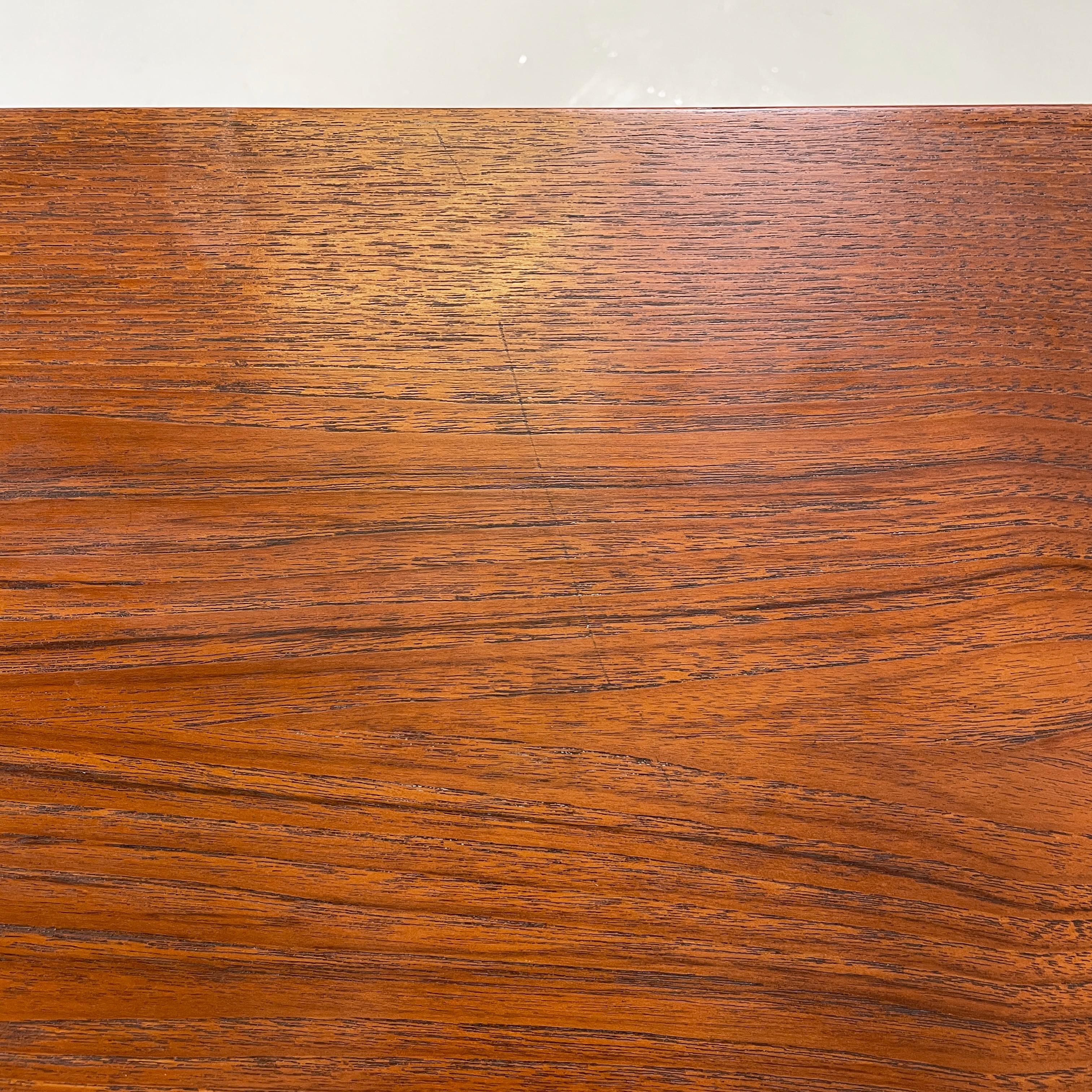 Scandinavian mid-century modern Sideboard in teak with two sliding doors, 1960s 9