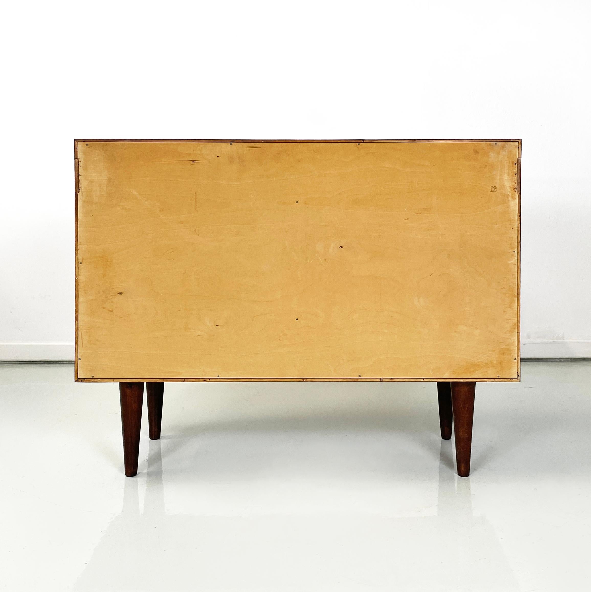 Scandinavian mid-century modern Sideboard in teak with two sliding doors, 1960s 1