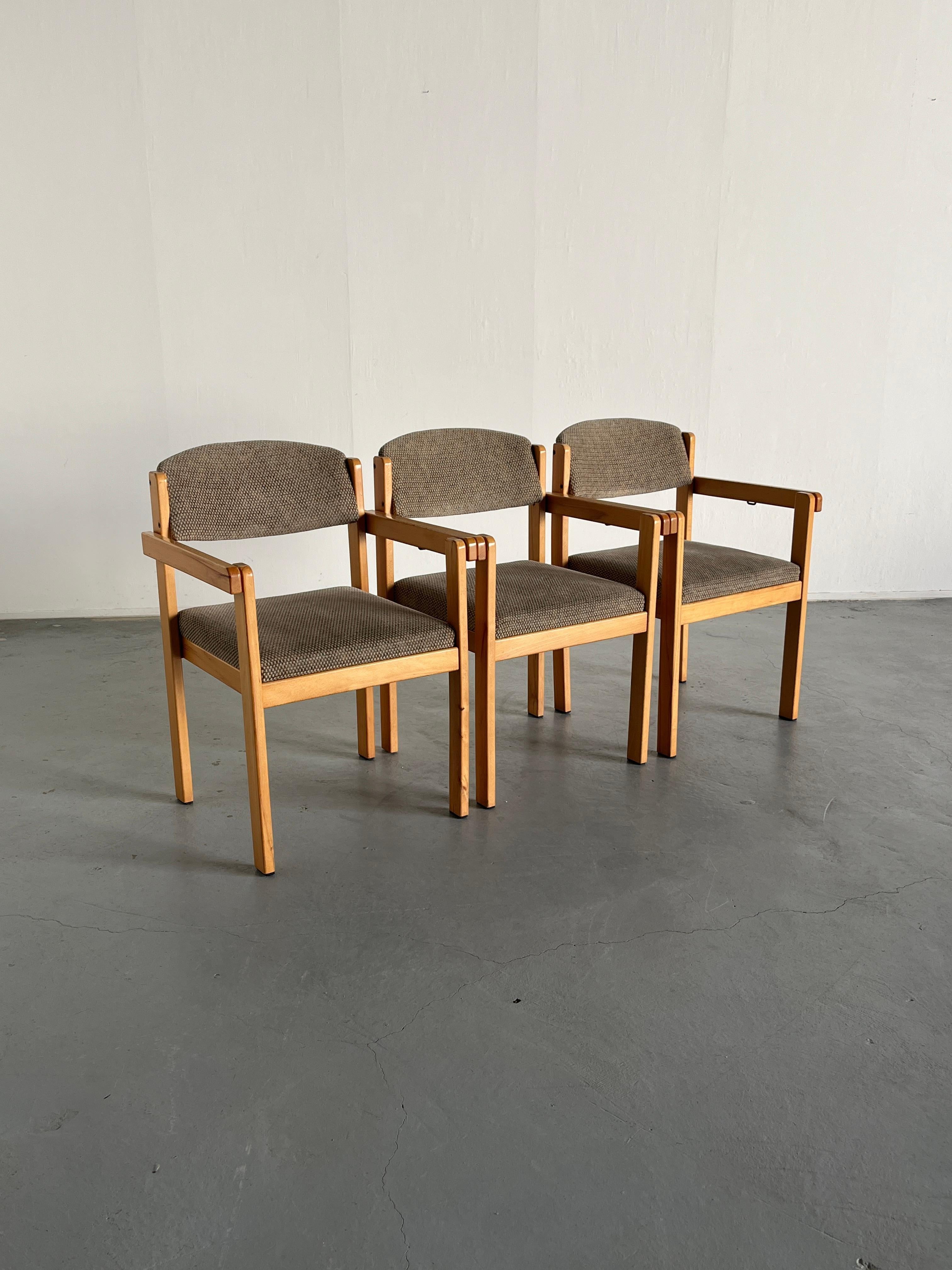 Mid-20th Century Scandinavian Mid-Century Modern Stackable Side Armchairs or Dining Chairs, 1960s For Sale