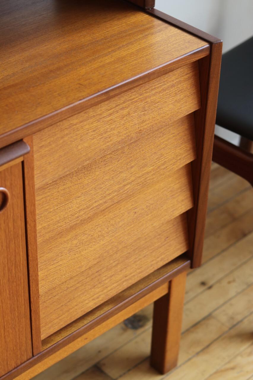 Scandinavian Mid-Century Modern Teak Shelf Unit 4