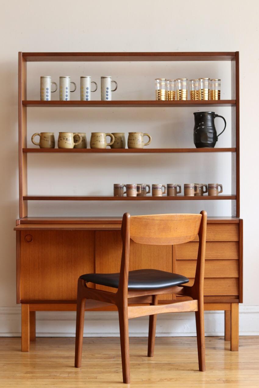 Scandinavian Mid-Century Modern Teak Shelf Unit 9