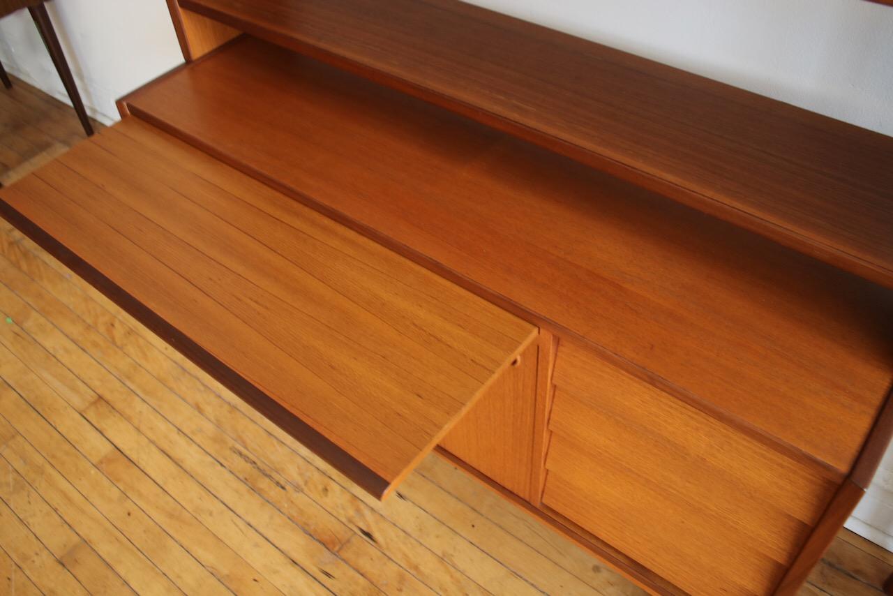Scandinavian Mid-Century Modern Teak Shelf Unit 11