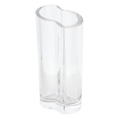 Scandinavian Mid-Century Modern Translucent Glass Vase by Orrefors