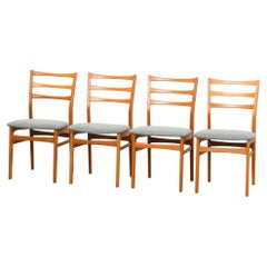 Scandinavian Mid-Century Oak Dining Chairs, Set of 4 Scandinavian Mid-Century Oak Dining Chairs, Set of 4