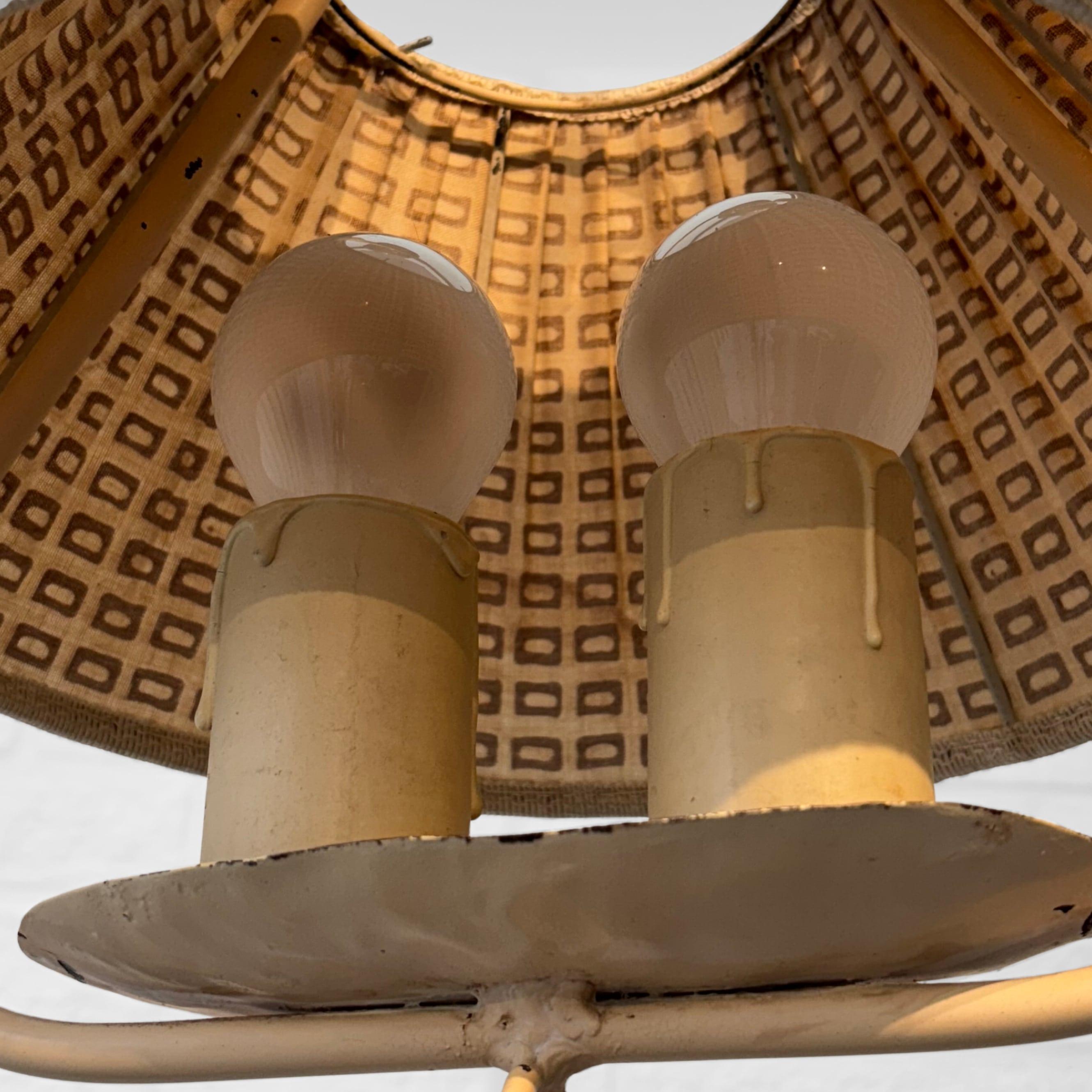 Lámpara colgante escandinava de mediados de siglo, estilo Sport Cabin, Suecia, años 40 en venta 3