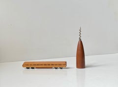 Scandinavian Mid-Century Rocket Wine Opener & Train Bottle Opener, 1960s