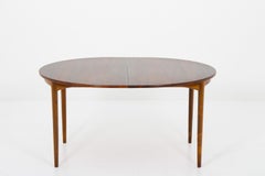 Scandinavian Mid Century Roswood Dining Table by Ib Kofod Larsen, 1960s