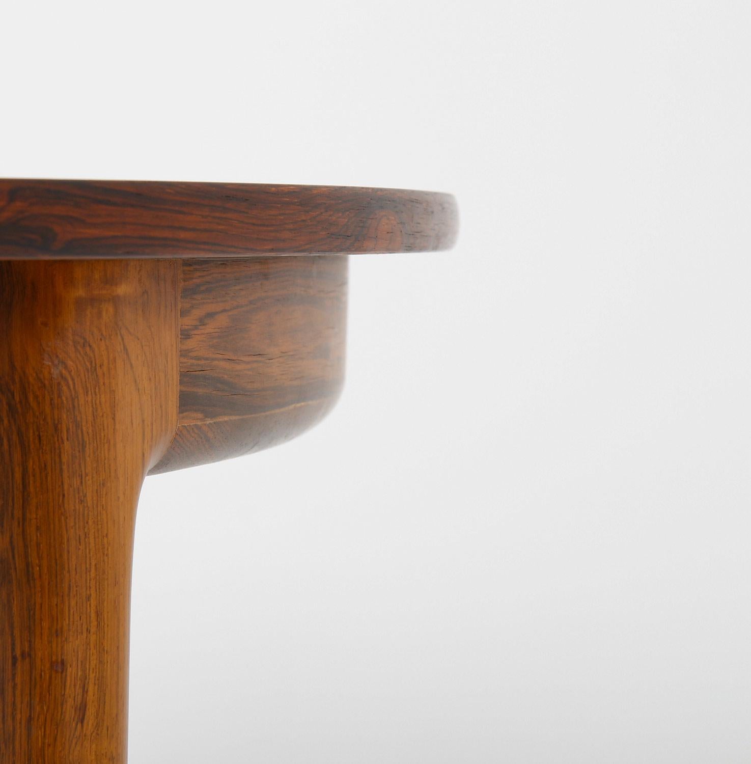 Scandinavian Mid Century Roswood Dining Table by Ib Kofod Larsen, 1960s For Sale 2
