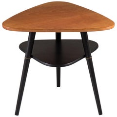 Scandinavian Midcentury Side Table "Telma" in Teak by Nils Jonsson