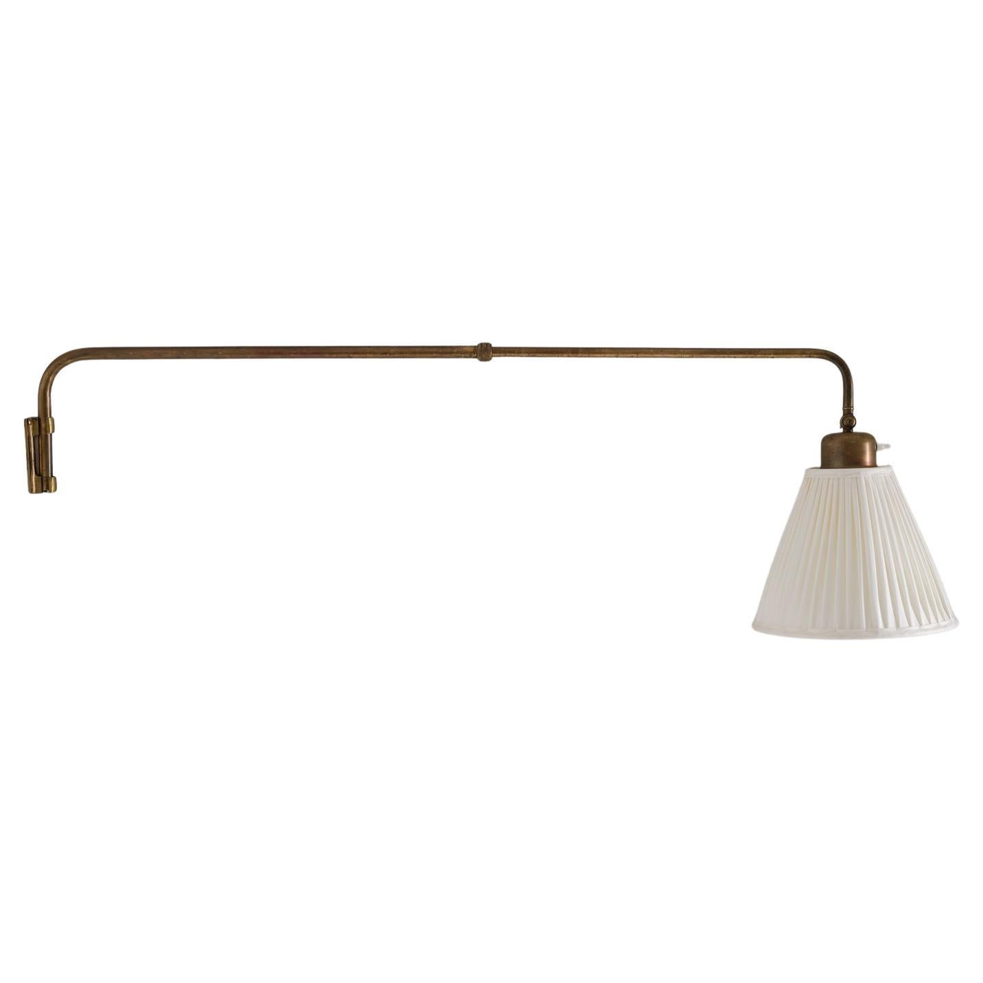Scandinavian Mid-Century Swivel Arm Wall Lamps