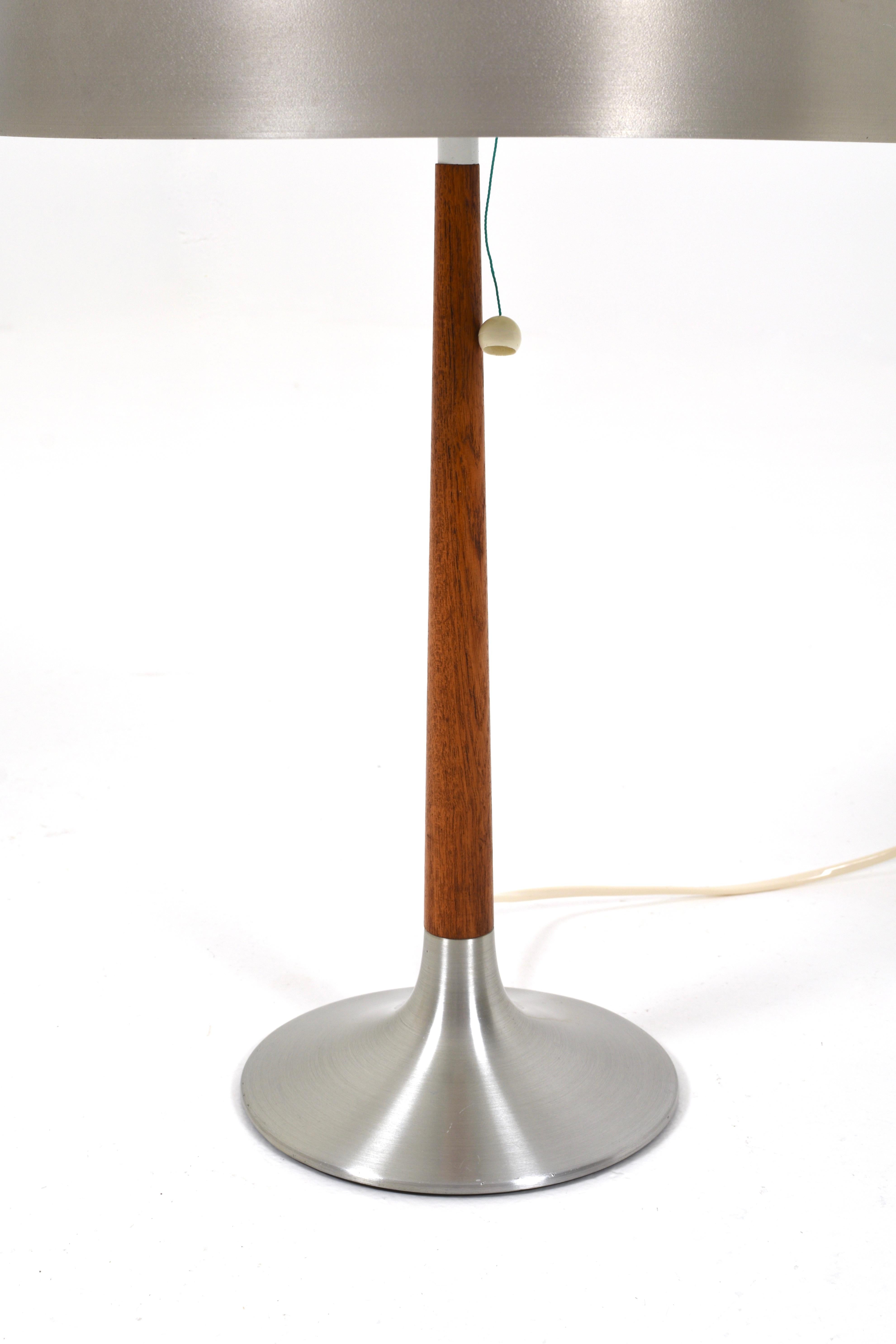 Scandinavian Mid Century Table Lamp by Svend Aage Holm Sørensen for ASEA For Sale 4