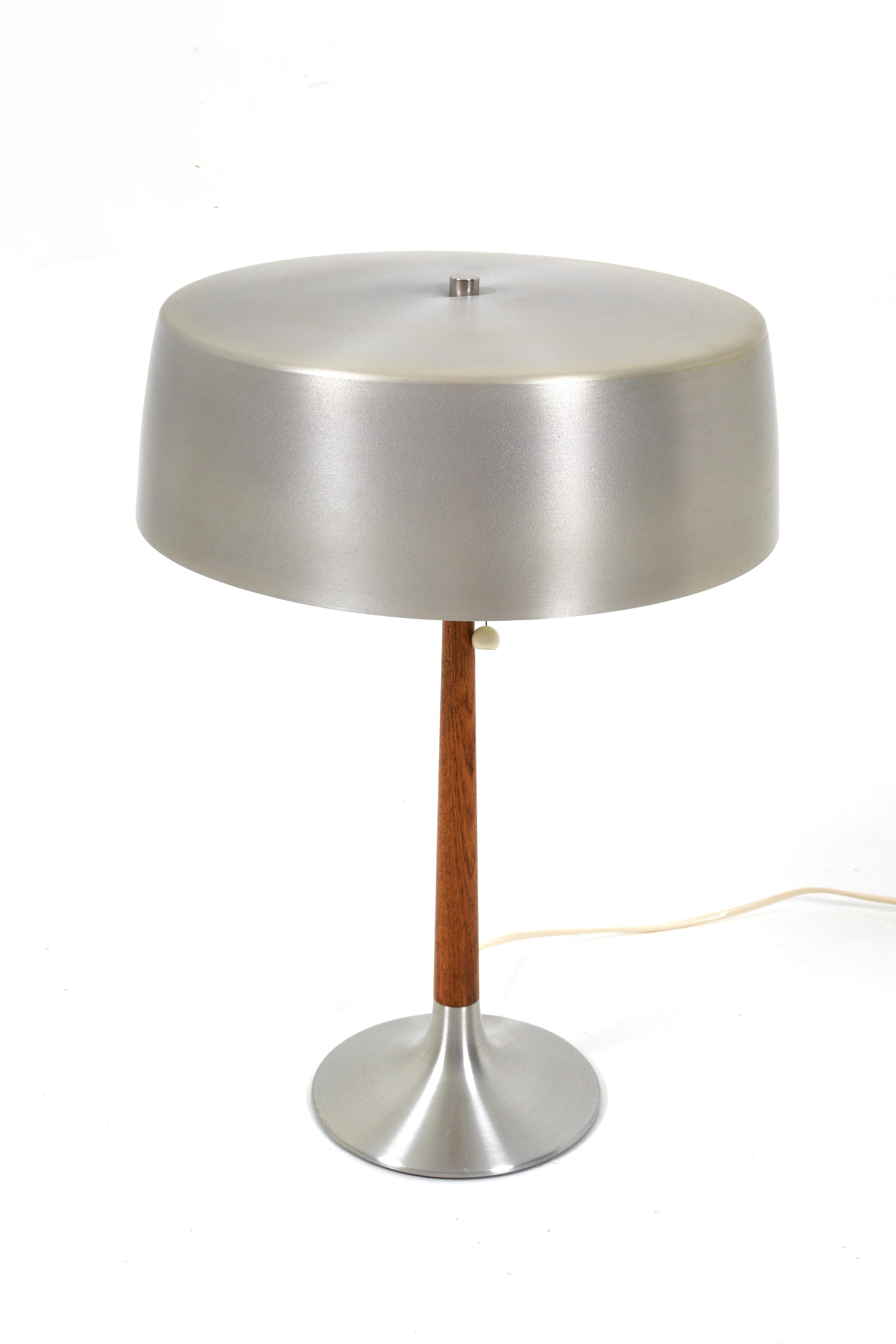 Swedish Scandinavian Mid Century Table Lamp by Svend Aage Holm Sørensen for ASEA For Sale