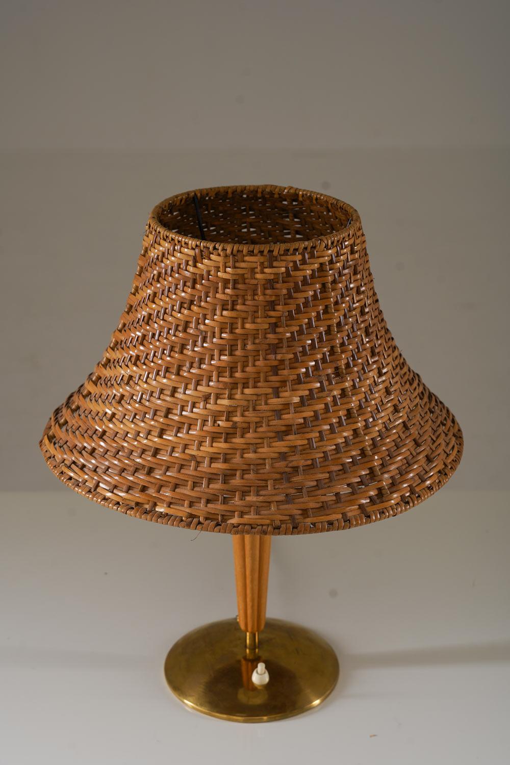 Scandinavian Modern Scandinavian Mid Century Table Lamp For Sale