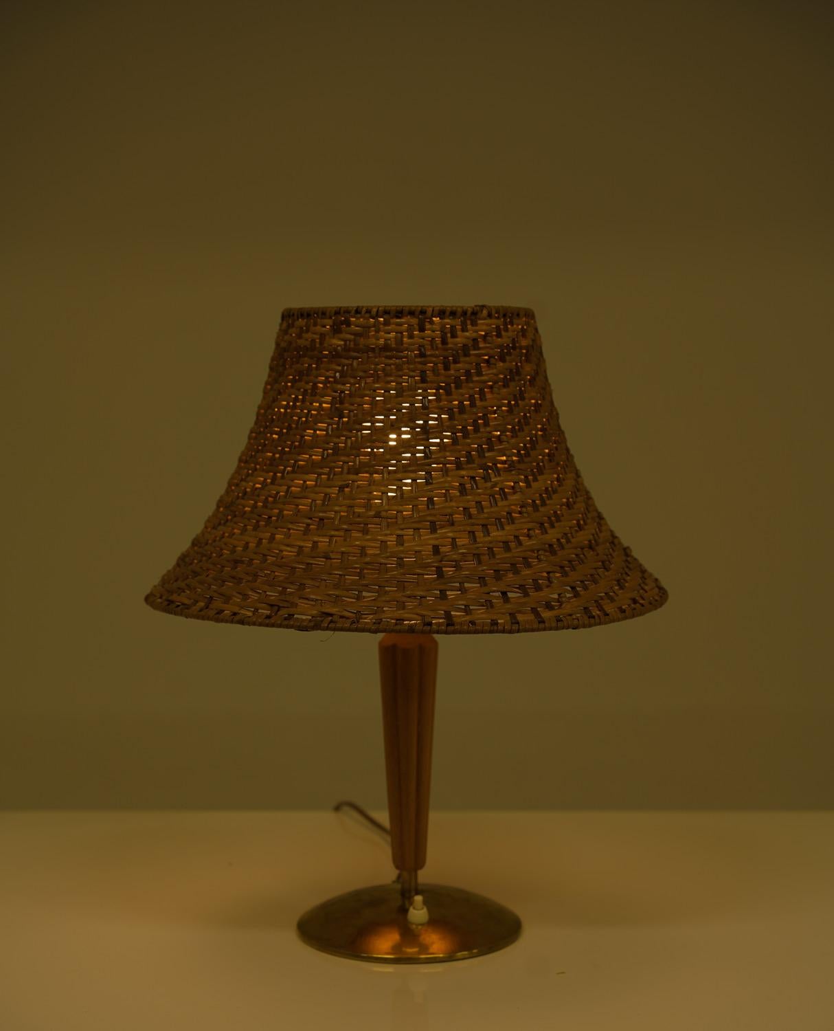 20th Century Scandinavian Mid Century Table Lamp For Sale