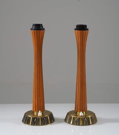 Lampade da tavolo scandinave del metà secolo di ASEA