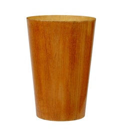 Scandinavian mid century teak ply Servex wastepaper bin