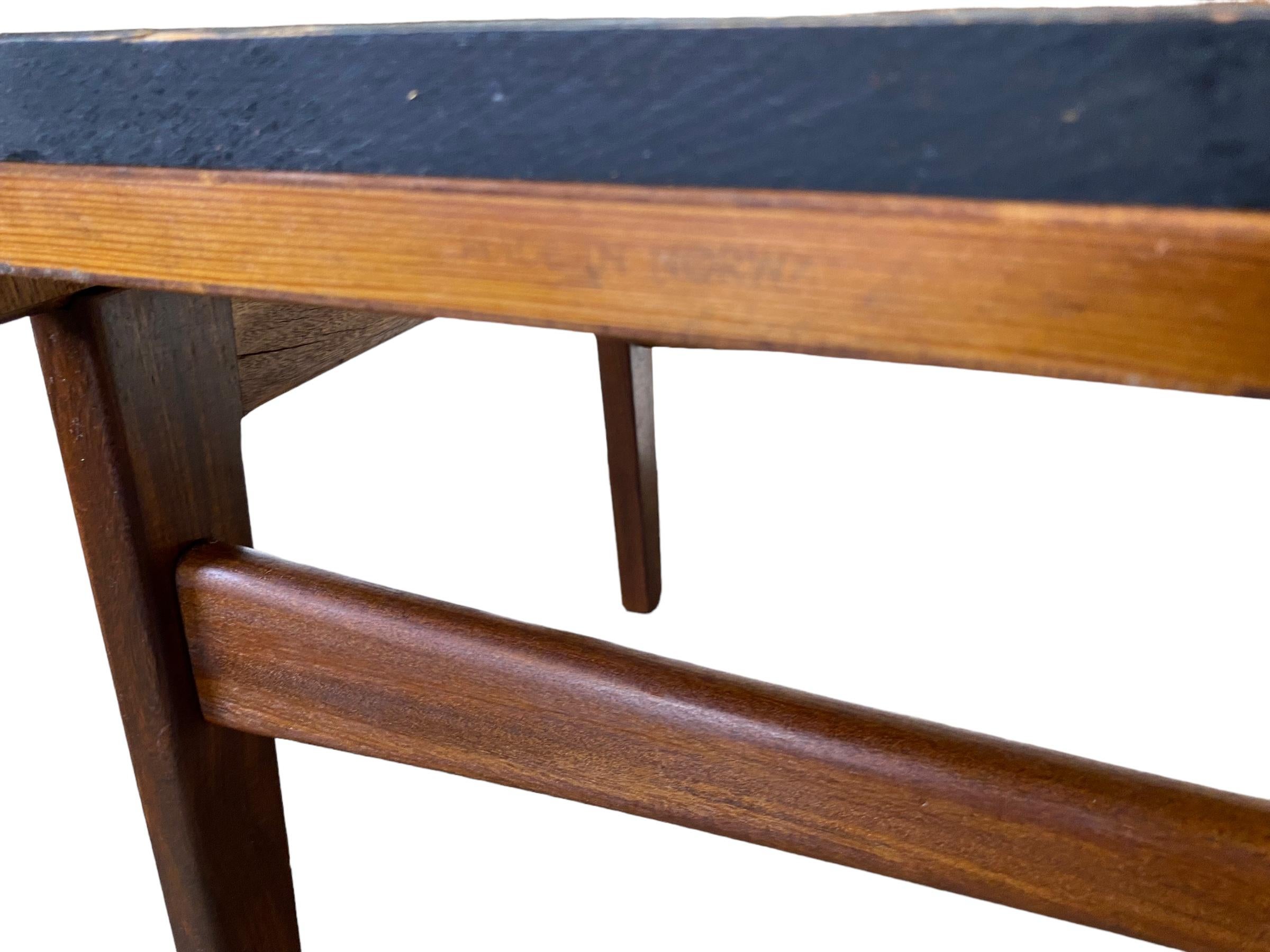 Scandinavian Mid Century Teak Record Cabinet 6