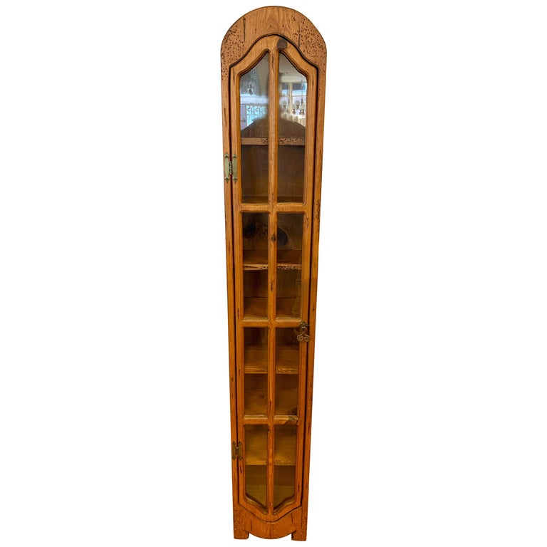 Curated visual reference: Picture Idea: Scandinavian Midcentury Very Narrow Danish Display Case Cabinet Eight