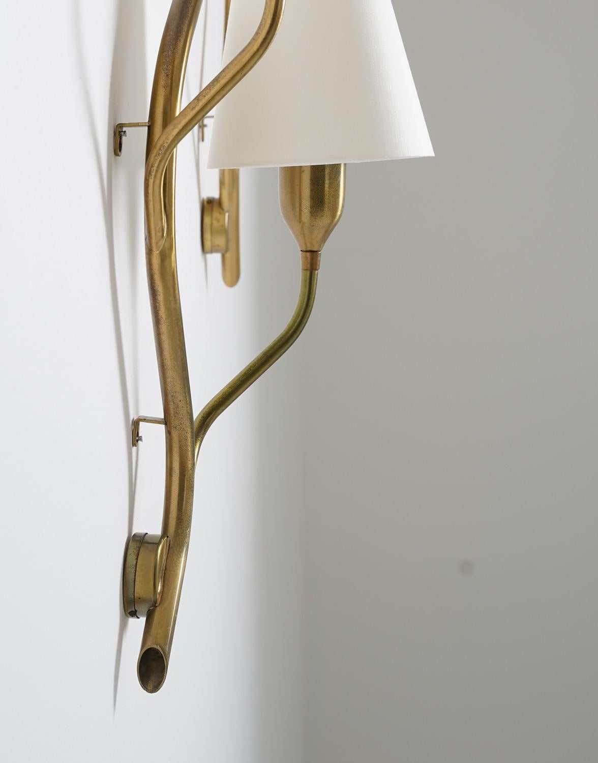 20th Century Scandinavian Mid Century Wall Lamps by Astra